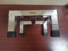 Load image into Gallery viewer, KQBMZHA Metal step stools, non slip surface, rubber feet, aluminum bench support