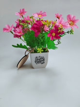 Load image into Gallery viewer, Festive Garlands Artificial flower arrangements in containers,Indoor desktop decoration for homes and offices