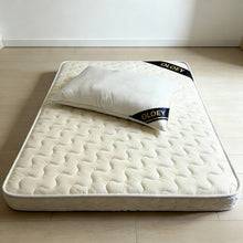 Load image into Gallery viewer, OLOEY Mattresses and pillows,Light beige three-dimensional quilted mattress+matching soft pillow