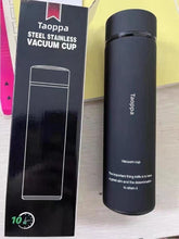 Load image into Gallery viewer, Taoppa insulated cup, vacuum insulated cup, keeping beverages hot and cold (black)