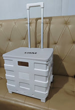 Load image into Gallery viewer, LISM Shopping carts,Foldable with wheels, large capacity, beige shopping cart
