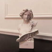 Load image into Gallery viewer, LISM Busts of wood, wax, plaster or plastic,Gypsum Piano Female Bust