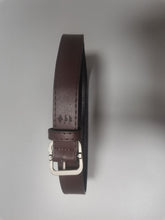 Load image into Gallery viewer, Belts, men's brown leather casual belt