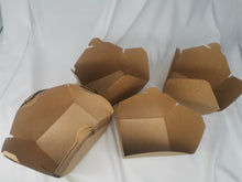 Load image into Gallery viewer, TetroHomy Food delivery paper box,Foldable, disposable meal box packaging