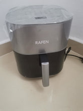 Load image into Gallery viewer, RAFEN Air fryer, space saving, non stick and dishwasher safe basket, stainless steel