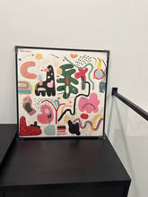 Load image into Gallery viewer, ERTOSKA Art Printmaking, Colorful Art, Printing Frame Painting