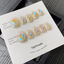 Load image into Gallery viewer, TipTrendz Artificial Nails,Short press nail, nail glue nail kit
