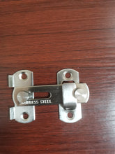 Load image into Gallery viewer, Nickify Metal latch, can be used for dual door and window closet drawers, stainless steel