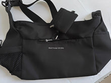 Load image into Gallery viewer, Black Voyage AirCabin sports bags, lightweight waterproof sports bag, black