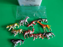 Load image into Gallery viewer, Lesumoo Toy animals,Wildlife image toys, plastic African jungle animal toys