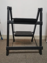 Load image into Gallery viewer, DQAVPFTRE Step ladders made of metal, foldable footstool with anti slip wide pedals, lightweight and portable
