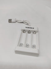Load image into Gallery viewer, VORTRIX Chargers for batteries, Basic Charger for Rechargeable Batteries