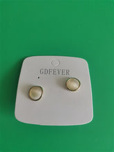 Load image into Gallery viewer, GDFEVER Earrings, lightweight, hypoallergenic, silver ring shaped earrings