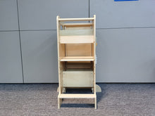 Load image into Gallery viewer, Toddler Tower Kitchen Step Stool with Safety Rail, Chalkboard, Slide Function