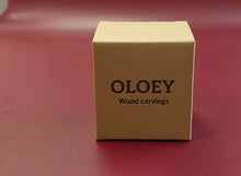 Load image into Gallery viewer, OLOEY Wood carvings,Handmade Wooden Cat Art Carvings