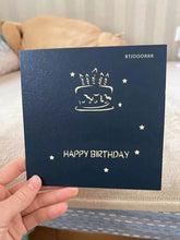 Load image into Gallery viewer, BTIOOORRR birthday card, cake card, birthday pop-up card