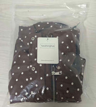 Load image into Gallery viewer, Yanzhonghua Blouse with collar, women's style, with polka dots