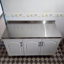 Load image into Gallery viewer, OLOEY Kitchen cabinets,Wooden fashionable Kitchen cabinets