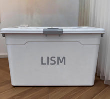Load image into Gallery viewer, LISM Plastic bins,Simple thickened sealed plastic storage box