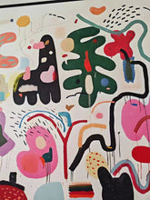 Load image into Gallery viewer, ERTOSKA Art Printmaking, Colorful Art, Printing Frame Painting