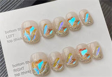 Load image into Gallery viewer, TipTrendz Artificial Nails,Short press nail, nail glue nail kit