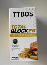 Load image into Gallery viewer, TTBOS Dietary supplements, carbohydrate and fat blockers, 90 capsules/bottle
