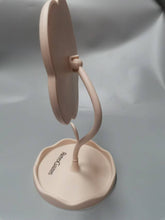 Load image into Gallery viewer, RetroGazes Mirrors, flexible gooseneck bamboo makeup mirror, desktop mirror