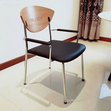 Load image into Gallery viewer, OLOEY Dining chairs,chair with backrest
