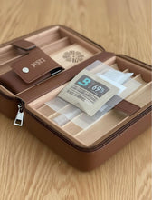 Load image into Gallery viewer, LISM Cigar cases,leather cedar cigar box