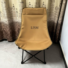 Load image into Gallery viewer, LISM Beach chairs,Outdoor portable leisure khaki folding beach chair