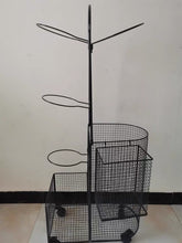 Load image into Gallery viewer, GAMEON Storage racks for athletic equipment,Storage area for toys/sports equipment with baskets and hooks