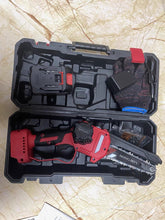 Load image into Gallery viewer, DONG JINY Electric saw, 128V cordless chain saw, portable chain saw