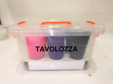 Load image into Gallery viewer, TAVOLOZZA Watercolor paints for use in art, with storage box, rich pigments, non fading, non-toxic