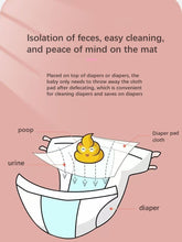 Load image into Gallery viewer, BAMBOOSNUG diaper changing cloths for babies,Soft and breathable padding