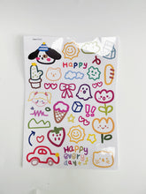 Load image into Gallery viewer, Imartful Stickers, Cute Anime Girl Stickers, Fashion Stickers