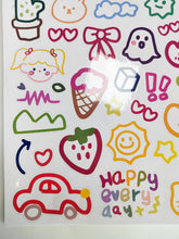 Load image into Gallery viewer, Imartful Stickers, Cute Anime Girl Stickers, Fashion Stickers