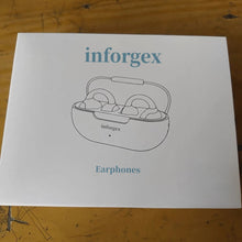 Load image into Gallery viewer, inforgex Earphones, wireless earphones with wireless charging case, waterproof earphones