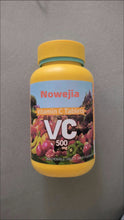 Load image into Gallery viewer, Nowejia Vitamin C, immune vitamin C, zero sugar, natural orange flavor