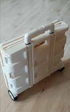 Load image into Gallery viewer, LISM Shopping carts,Foldable with wheels, large capacity, beige shopping cart
