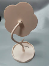 Load image into Gallery viewer, RetroGazes Mirrors, flexible gooseneck bamboo makeup mirror, desktop mirror