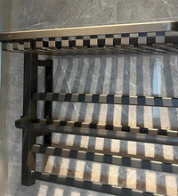 Load image into Gallery viewer, Camic heated towel rack,Matte black heated towel rack for bathroom use