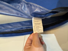 Load image into Gallery viewer, patioglow Outdoor Seat Cushion, Navy Blue, Square Chair Pad with Ties, Waterproof