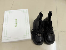 Load image into Gallery viewer, Zienbby Women's shoes, women's leather raised Oxford retro shoes