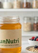 Load image into Gallery viewer, SunNutri Vitamin Infused Honey Premium Natural Wellness Immune Support Energy 12oz