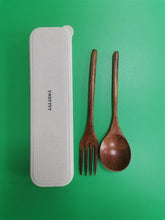 Load image into Gallery viewer, YNDTTYT Kitchen ladles,cooking utensils, natural teak wooden spoon