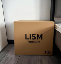 Load image into Gallery viewer, LISM Furniture,Double drawer storage bedside table, a practical "bedroom companion" in a minimalist style