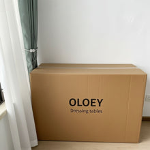 Load image into Gallery viewer, OLOEY Dressing tables, equipped with cabinets and drawers