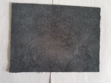Load image into Gallery viewer, ISA TanTec Leather cloth, soft synthetic black synthetic fabric material, used for DIY crafts, etc