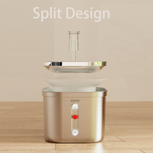 Load image into Gallery viewer, YGGN Stainless steel pet water dispenser, indoor automatic cordless water dispenser
