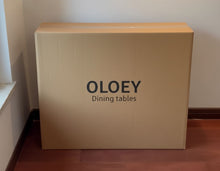 Load image into Gallery viewer, OLOEY Dining tables,Rectangular solid wood small space kitchen dining table